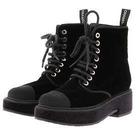 Stivali Chanel T.EU 38 Velluto
