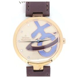 Relógio de aço inoxidável para mulheres Vivienne Westwood
