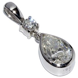 Autre Marque Pendente in diamante Pt900