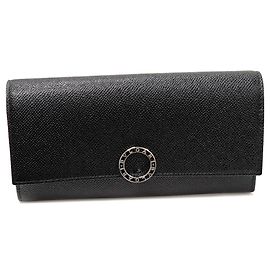 Autre Marque Bvlgari Kalbsleder lange Brieftasche 30414