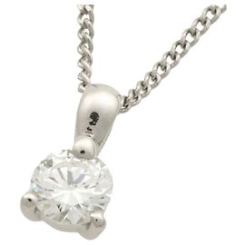 Autre Marque Collana in diamante di platino 0,5 ct senza marca