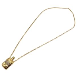 Collana con motivo di bottiglia in metallo Gucci