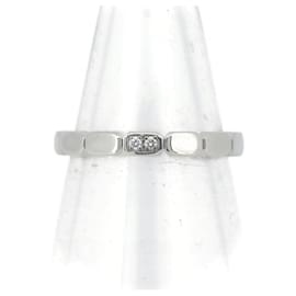 Chanel Pt950 Platin-Diamantring Größe 8