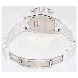 Chanel Weißer Keramik J12 Superleggera Uhr H3410