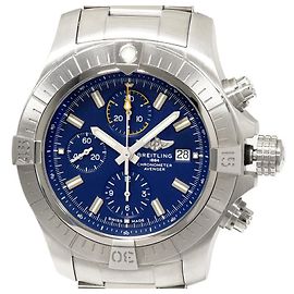 Breitling Avenger Uhr A13317 mit blauem Zifferblatt
