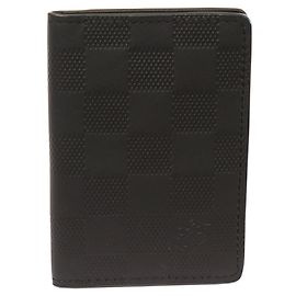 Organizador de bolsillo bifold Damier Infini de Louis Vuitton N63197