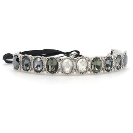 Bracciale in acciaio inossidabile con cristallo Swarovski