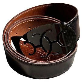 Fibbia cintura Hermès motivo morsetto acciaio argento