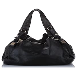 Borsa a mano in pelle nera Givenchy