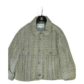 Giacca Chanel in lana grigia