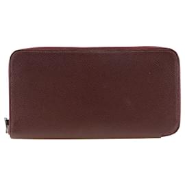 Portefeuille long en soie Azap d'Hermès