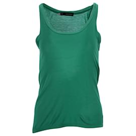 Camiseta sin mangas Dsquared2 en algodón verde