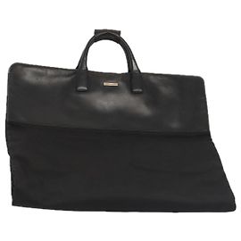 GUCCI Kleiderschutz aus schwarzem Nylon mit silberner Authentizität ti2059