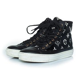 Stellar Monogramm Samt Sneaker von Louis Vuitton