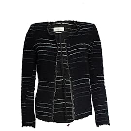 Isabel Marant Étoile, gestreifter Blazer in Schwarz - Isabel Marant Etoile