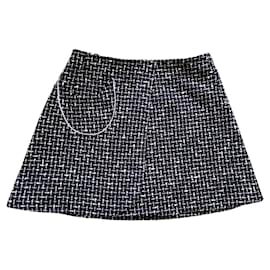 Falda envolvente Dior multicolor algodón acrílico