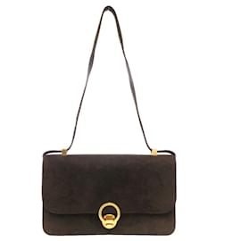 Hermes Ring Do Bris Brown Schultertasche - Hermès