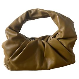 Borsa Bottega Veneta in pelle senape