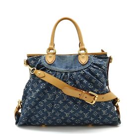 Borsa tote GM in denim Monogram Louis Vuitton