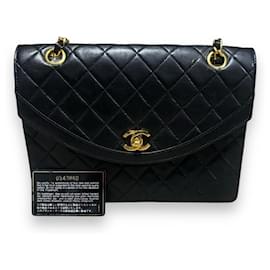 Bolso de hombro redondo CHANEL vintage 1986