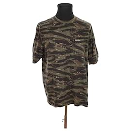 Supreme Baumwoll-T-Shirt Khaki