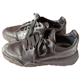 Sandali Alexander McQueen in pelle nera 39 - Alexander Mcqueen