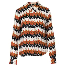 Marni Wave Pattern Shirt - '10s