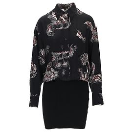 Vestido camisa estampado de Louis Vuitton - años 10