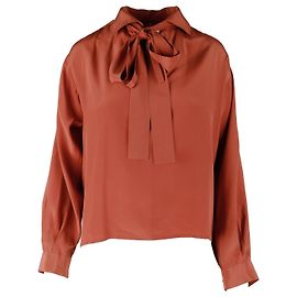 Blouse à nœud Yves Saint Laurent Rive Gauche - années 2000