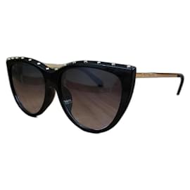 Occhiali da sole Louis Vuitton neri in acetato