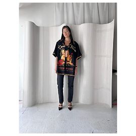 Camicia Pin Up 100% Seta Dolce & Gabbana