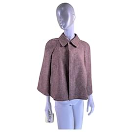 Cappotto corto Junya Watanabe stile poncho lana