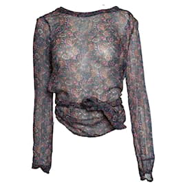 Ba&sh, blouse avvolgente Danny con stampa floreale - Ba&Sh