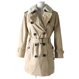 Damen-Trenchcoat Coach F76255 beige