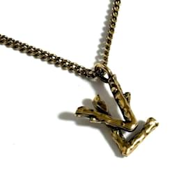 Colar Pendente Masculino Louis Vuitton LV Twig