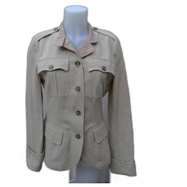 Chaqueta Etro beige de algodón