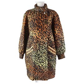 Autre Marque Seiden-Cupra-Mantel braun schwarz Damen LEONARD FASHION