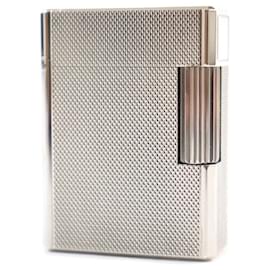 Dupont Line 1 kurzer Gasfeuerzeug Silber - MCM