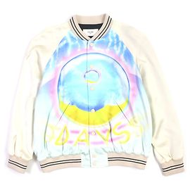 Céline Chaqueta Teddy Celine Impresión Satén Artista