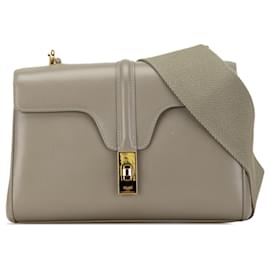 Celine Green Teen Smooth Calfskin Soft 16 Crossbody - Céline