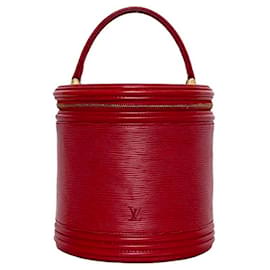 Borsa Vanity Louis Vuitton in rosso castigliano