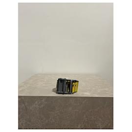 OFF-WHITE Gürtel T.International M Baumwolle - Off White