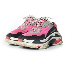 Sneakers Triple S Balenciaga in rosa