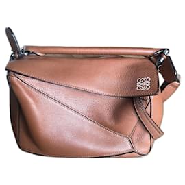 Borsa Loewe Puzzle Small Camel