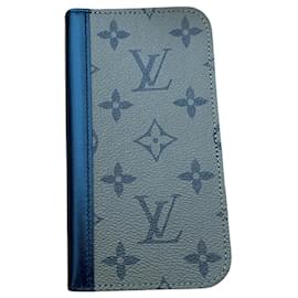 Louis Vuitton iPhone Hülle Braun Stoff