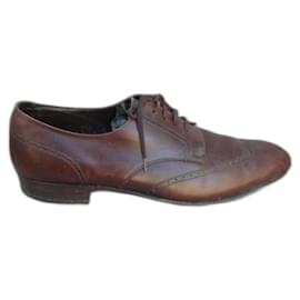 Scarpe stringate Brooks derby in pelle marrone - Autre Marque