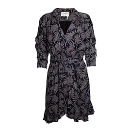 Ba&sh, Vestido impreso Corazon floral