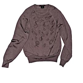 Gucci Rare Tom Ford Distressed verarbeiteter Wollpullover