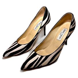 Tacchi Jimmy Choo con stampa zebra