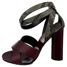 Gucci Snakeskin Sandals